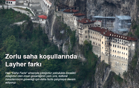 Zorlu saha koşullarında Layher farkı